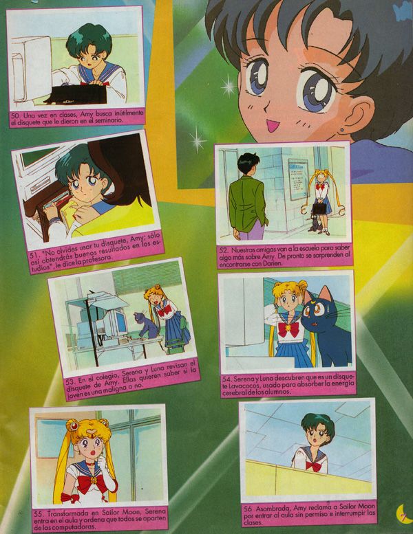 Sailor Moon - альбом для наклеек (navarrete)